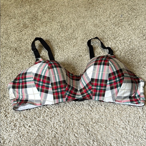 Torrid Curve Plaid Bra 40C - Picture 1 of 5